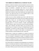 Cámara de comercio de la ciudad de Tulcán