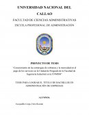 Conocimiento de la estrategias de cobranza y la morosidad en la UPG de la UNMSM