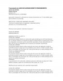 PROCEDIMIENTO AMPARO DIRECTO