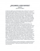 ¿Jugamos a ser novios?