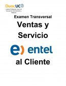 Propuesta de servicio al cliente ENTEL