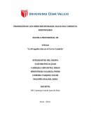 La Drogadicción en el Cerro Candela