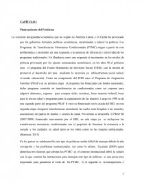 EVALUACIÓN DEL IMPACTO DE LOS PROGRAMAS DE TRANSFERENCIA MONETARIA CONDICIONADA EN LA REDUCCIÓN DE LA POBREZA EN HONDURAS (2009-2013). Página 5