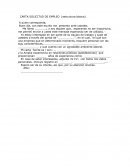 CARTA SOLICITUD DE EMPLEO (estructura básica)