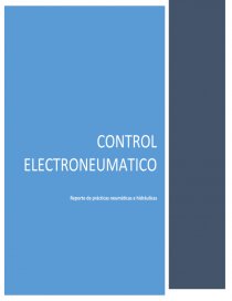 Control Electroneumatico. Página 1
