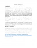 GEOGRAFÍA HUMANA ECONOMÍA