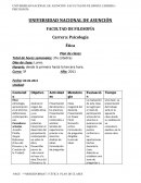 Ética Plan de clases