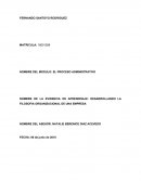 DESARROLLANDO LA FILOSOFIA ORGANIZACIONAL DE UNA EMPRESA