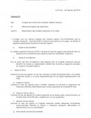 Desempeño del Cadete Aspirante a mi cargo