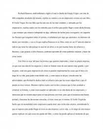 Virgin Way. Página 1
