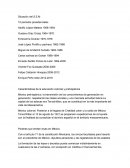 Características de la educación colonial y prehispánica