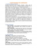 CUESTIONARIO DE LIDERAZGO Filosofía de liderazgo de Ghandi