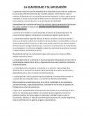LA ELASTICIDAD Y SU APLICACIÓN