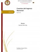Cuentas de ingreso nacional