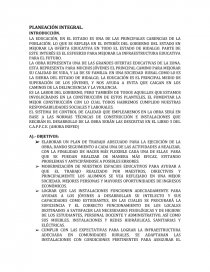PLANEACIÓN INTEGRAL. Página 1