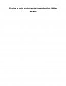 El rol de la mujer en el movimiento estudiantil de 1968