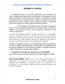 Legislación Seguridad Privada. Página 1