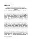 LA ORGANIZACIÓN DE LA VIOLENCIA, EL DISCURSO DEL RECONOCIMIENTO DEL DERECHO, EL SENTIDO DEL DISCURSO DEL DERECHO