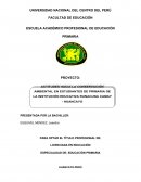 Actitudes hacia la conservación ambiental