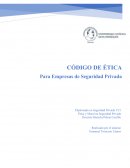 Código de Etica Seguridad Privada