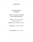 Filosofía y sociología de la educación