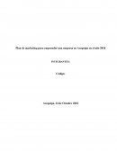 Plan de marketing para emprender una empresa en Arequipa en el año 2018
