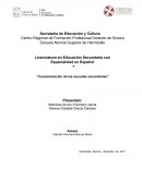 CARACTERIZACIÓN DE LAS ESCUELAS SECUNDARIAS