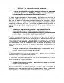 La planeación escolar y de aula