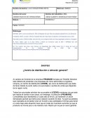 Actividad ¿Centro de distribución o almacén?