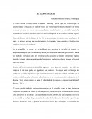 EL ACOSO ESCOLAR “Bullying”