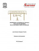 Dictamen de Tres Alternativas al Evaluar un Proyecto La Empresa “PC el Ateneo”