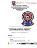 PLAN DE SEGURIDAD, PREVENCIÓN Y ATENCIÓN, SEMANA SANTA