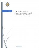 El comunismo en el ámbito político