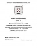 Planeación para la implementación de un ERP