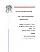 Procesos de soldadura