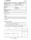 Manejo de la producción y cadena de suministro.Evidencia final