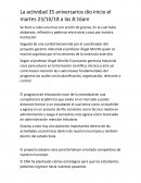 35 aniversario del programa de administración UNERMB