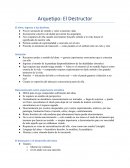 Arquetipo: El Destructor