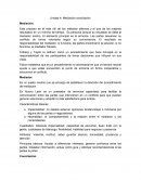 Unidad 4: Mediación-conciliación