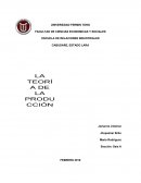 La produccion. LOS INSUMOS DE PRODUCCIÓN