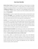 Relacion Caso Cesar gonzalez y los enfoques de la educación