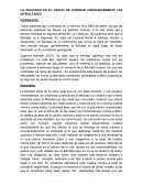 LA FELICIDAD ES EL HECHO DE SUPERAR CONSTANTEMENTE LAS DIFICULTADES