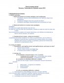 Guía para examen. Persona y Trascendencia