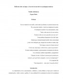 Reflexión sobre un lugar y el uso de los narrativos en pedagogía moderna