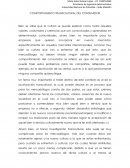 COMPORTAMIENTO TRANSCULTURAL DEL CONSUMIDOR