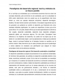 Paradigmas del desarrollo regional: teoría y métodos de un futuro posible