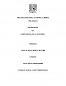 PODER JUDICAL DE LA FEDERACON ORGANIZACIÓN DEL PODER JUDICIAL