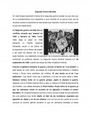Ensayo de la segunda guerra mundial