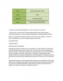 Sobre una parte de mi vida Titulo Adiós