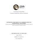 SINTESIS DE ALFER ADLER Y SUS COMPARACIONES CON VIKTOR FRANK Y ERICH FROM